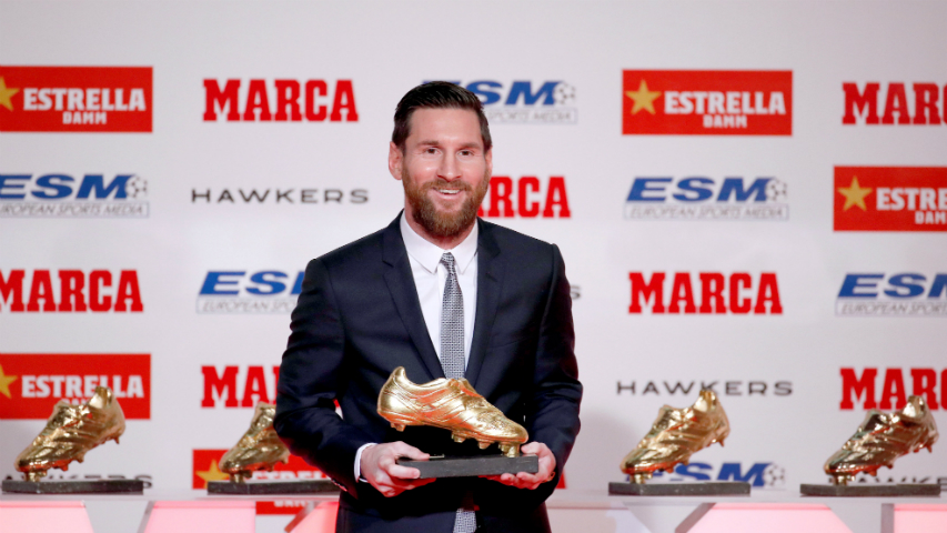 Lionel Messi Wins Record Fifth European Golden Shoe Award