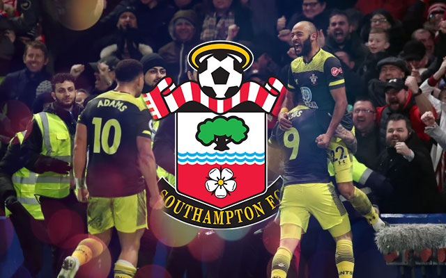 Southampton Players Celebrating on Field
